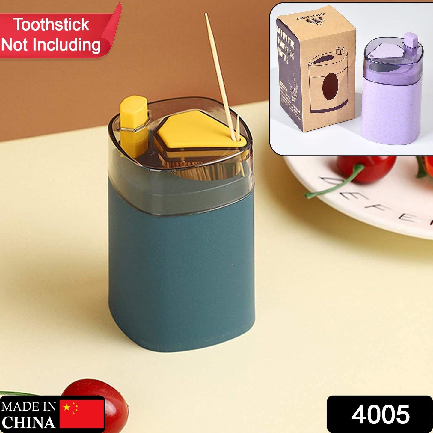 -up toothpick holder