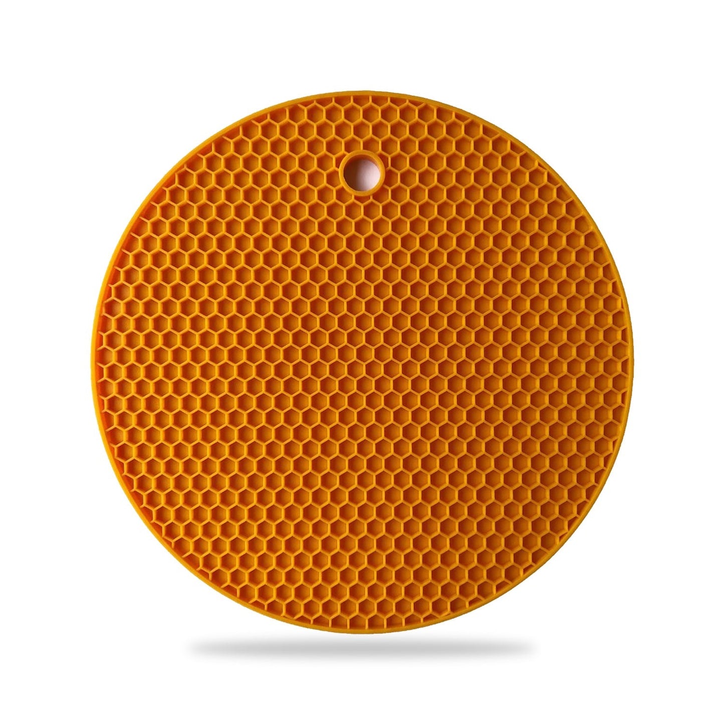Hot mat made from silicone, showing its ability to handle high temperatures.