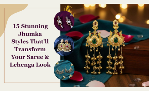 15 Stunning Jhumka Styles 