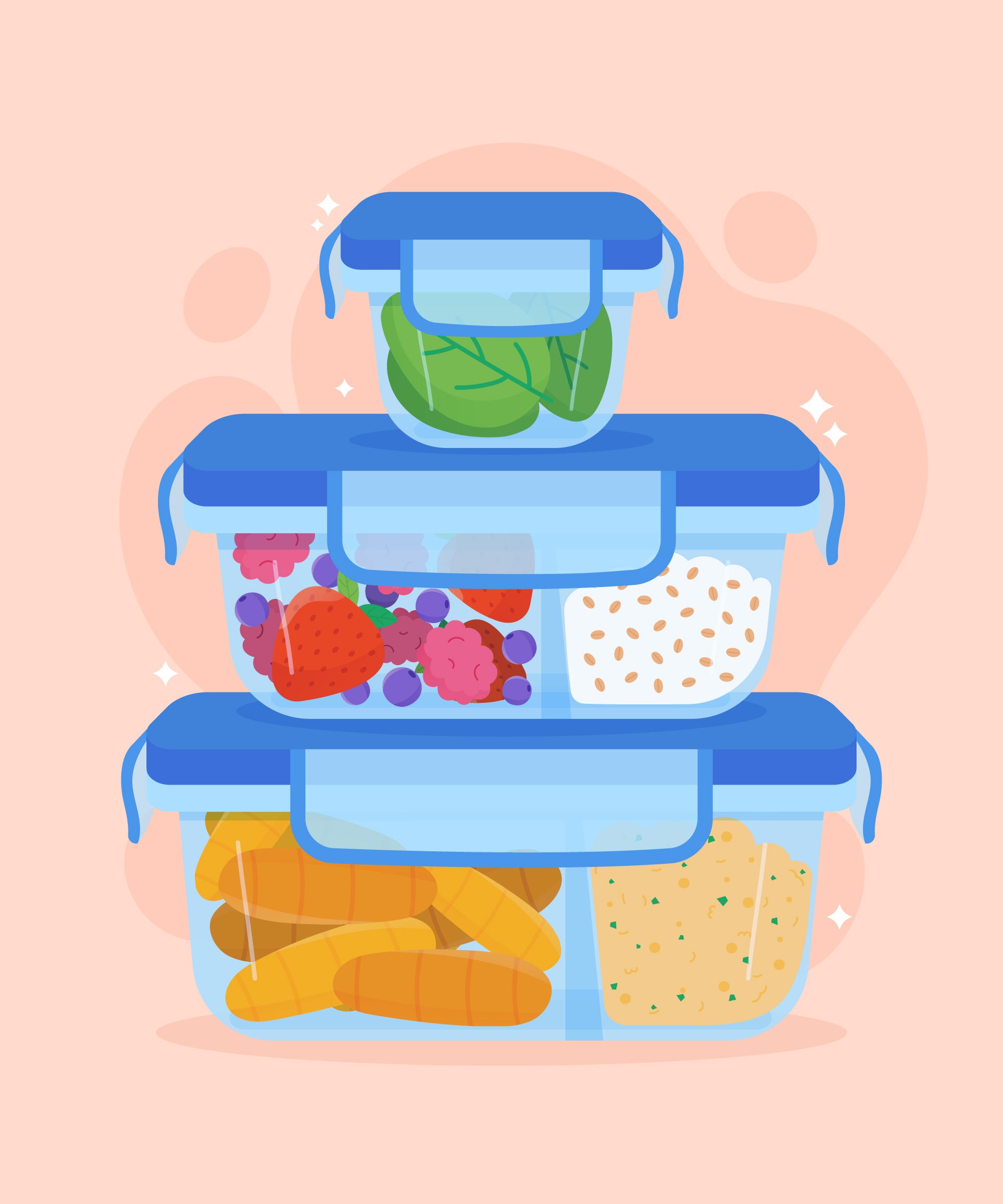 Using DeoDap's Lunchbox Collection to Make the Most of Compact Kitchen Storage Containers