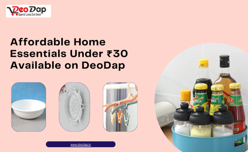 Affordable Home Essentials Under ₹30 