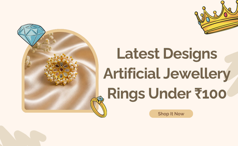 Shop Latest Designs Artificial Jewellery Rings Under ₹100