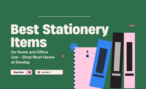 Best Stationery Items for Home and Office Use – Shop Must-Haves at Deodap