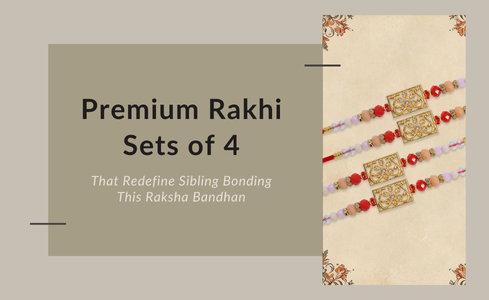 premium rakhi set of 4