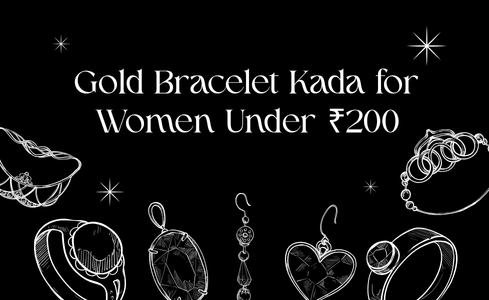 Gold Bracelet Kada for Women Under ₹200