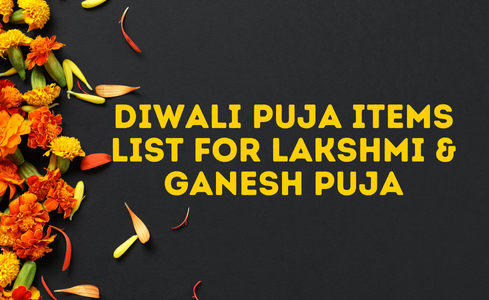 Diwali puja items list for lakshmi and ganesh puja