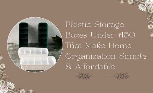 Affordable plastic storage boxes for home and kitchen