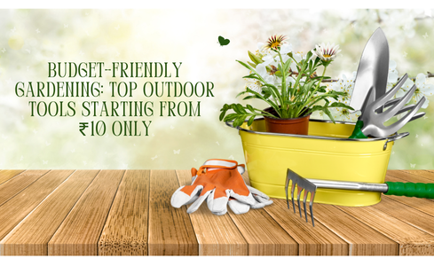 Budget-Friendly Gardening: Top Outdoor Tools Starting from ₹10 Only
