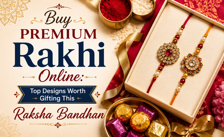 Buy Premium Rakhi Online Top Designs Worth Gifting This Raksha Bandhan