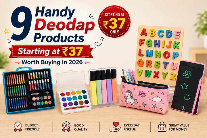 9 Handy Deodap Products Starting at ₹37 Worth Buying in 2026