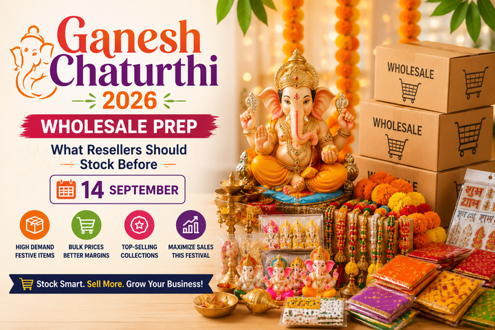 Ganesh Chaturthi 2026 Wholesale Prep: What Resellers Should Stock Before 14 September