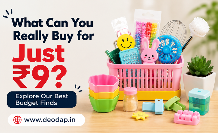 Best Budget Finds Under ₹9 at DeoDap India