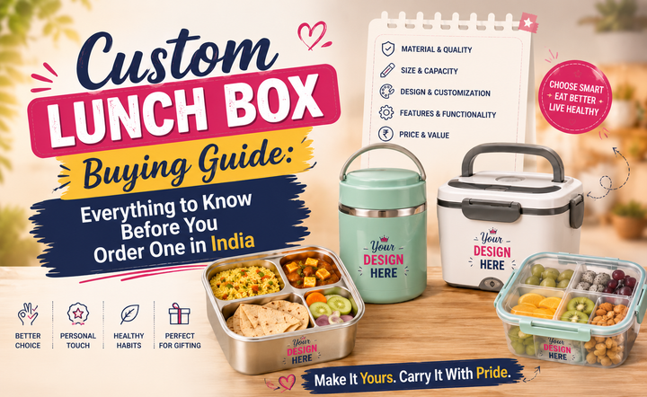 Custom Lunch Box Buying Guide: Everything to Know Before You Order One in India