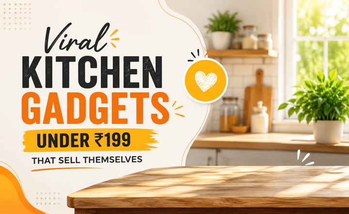Viral Kitchen Gadgets Under ₹199 That Sell Themselves
