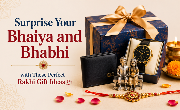 Surprise Your Bhaiya and Bhabhi with These Perfect Rakhi Gift Ideas