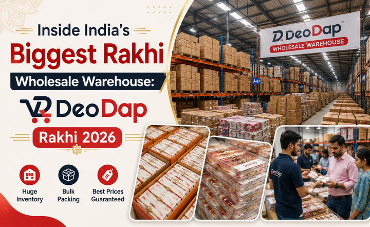 Inside India's Biggest Rakhi Wholesale Warehouse: DeoDap Rakhi 2026