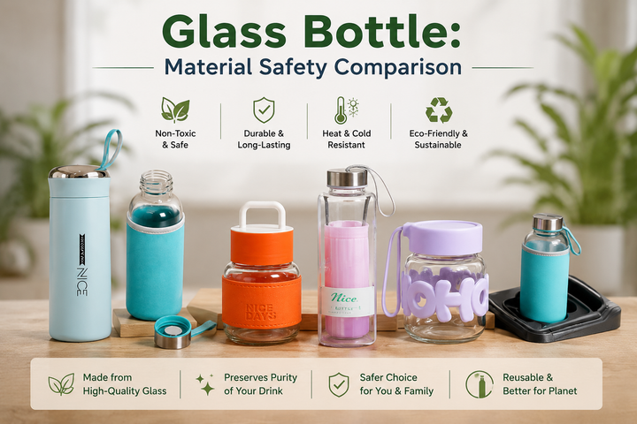 Glass Bottle: Material Safety Comparison
