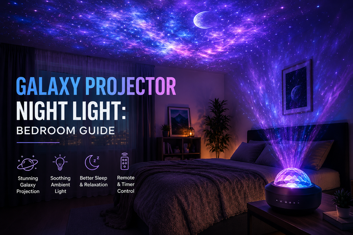 Galaxy Projector Night Light: Bedroom Guide