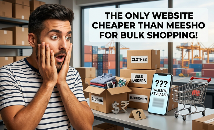 The Only Website Cheaper Than Meesho for Bulk Shopping