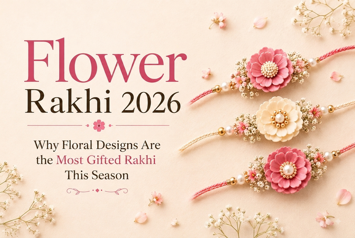 Flower Rakhi 2026: Why Floral Designs Are the Most Gifted Rakhi This Season