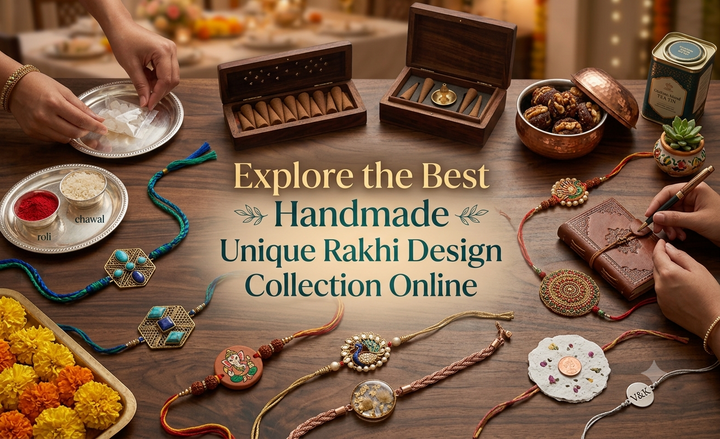 Explore the Best Handmade Unique Rakhi Design Collection Online