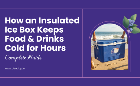 How an Insulated Ice Box Keeps Food & Drinks Cold for Hours – DeoDap