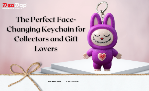 Cute Labubu Face-Changing Keychain for Cartoon Collectors – DeoDap