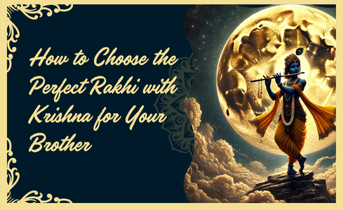 Lord krishna rakhi for brother rakhi gifts