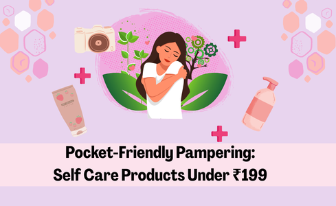 Glowing skin with affordable self care products and face care tools for a pocket-friendly routine.
