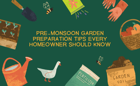 pre-monsoon gardern preparation