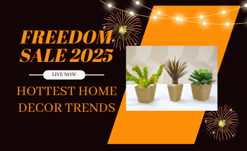 freedom sale for home decor items