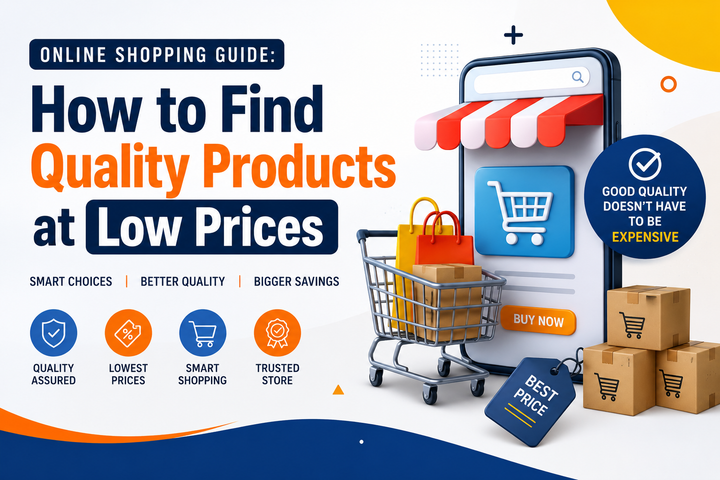 Online Shopping Guide for Quality Products at Low Prices