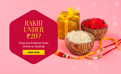 Rakhi Under ₹20? Shop the Prettiest Ones Online at DeoDap