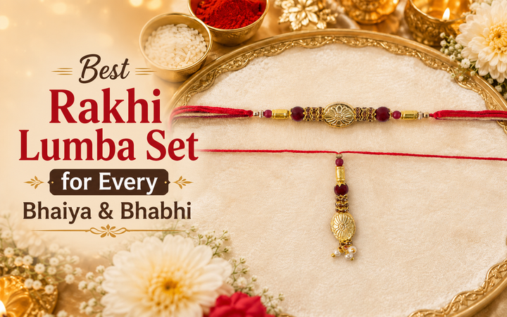 Best bhabhi rakhi online - Bhai bhabhi rakhi set