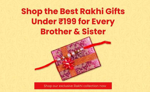 Best Rakhi Gifts Under ₹199 for Brother and Sister