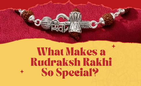 What Makes a Rudraksh Rakhi So Special? Buy rakhi rudraksh online
