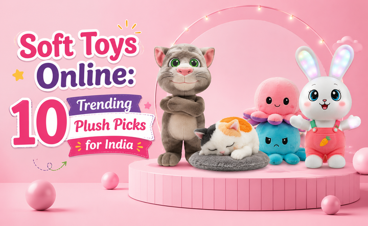 Trending soft toys online for gifts and kids