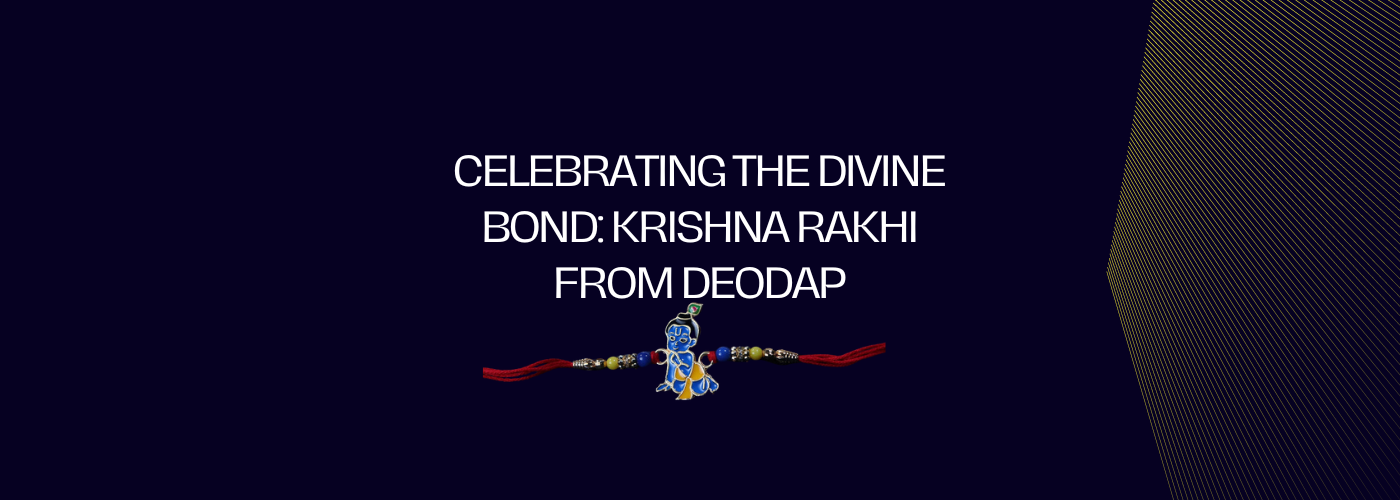 Celebrating the Divine Bond: Krishna Rakhi from Deodap.in