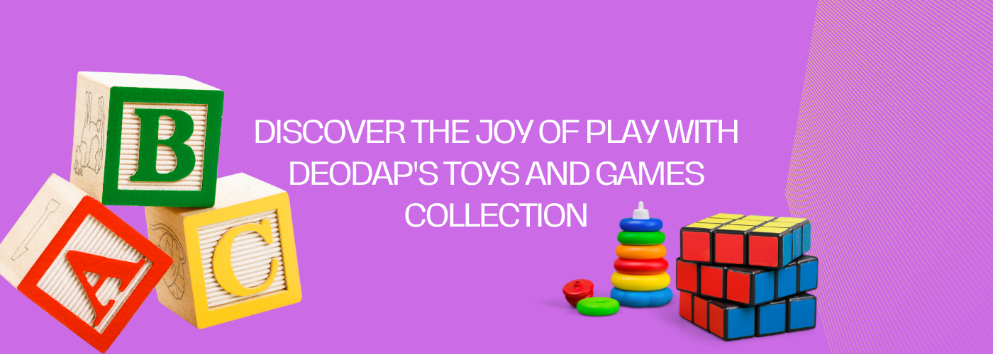 Discover the Joy of Play with Deodap's Toys and Games Collection