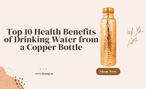 copper water bottle