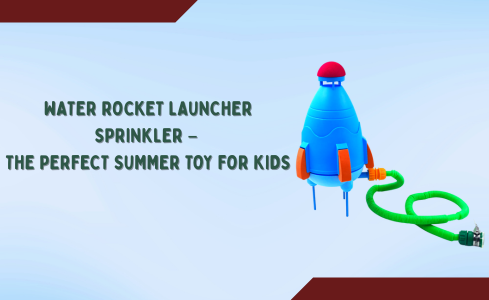 Water Rocket Launcher Sprinkler – The Perfect Summer Toy for Kids