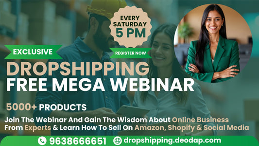 Dropshipping Free Mega Webinar: Start Your Own Business