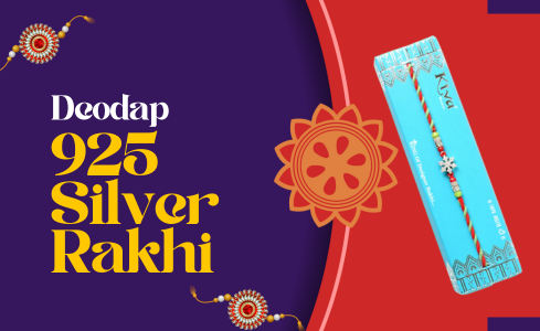 925 Silver Rakhi from Deodap