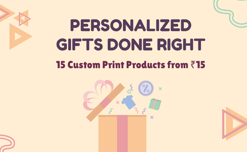 Personalized Gifts Done Right: 15 Custom Print Products from ₹15 (Bracelets, Bottles, Mugs & More)