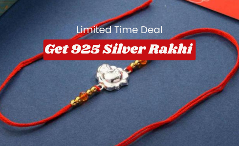 get 925 silver rakhi