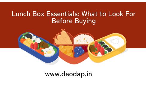 lunch box essentials