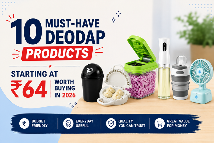 10 Must-Have Deodap Products Starting at ₹64 Worth Buying in 2026