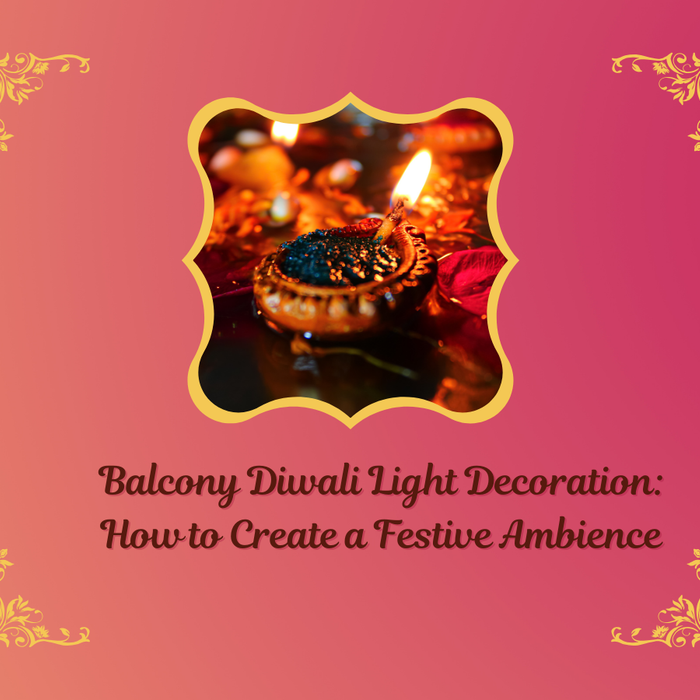 Balcony Diwali Light Decoration: How to Create a Festive Ambience