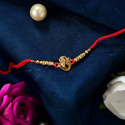 Golden Rakhi