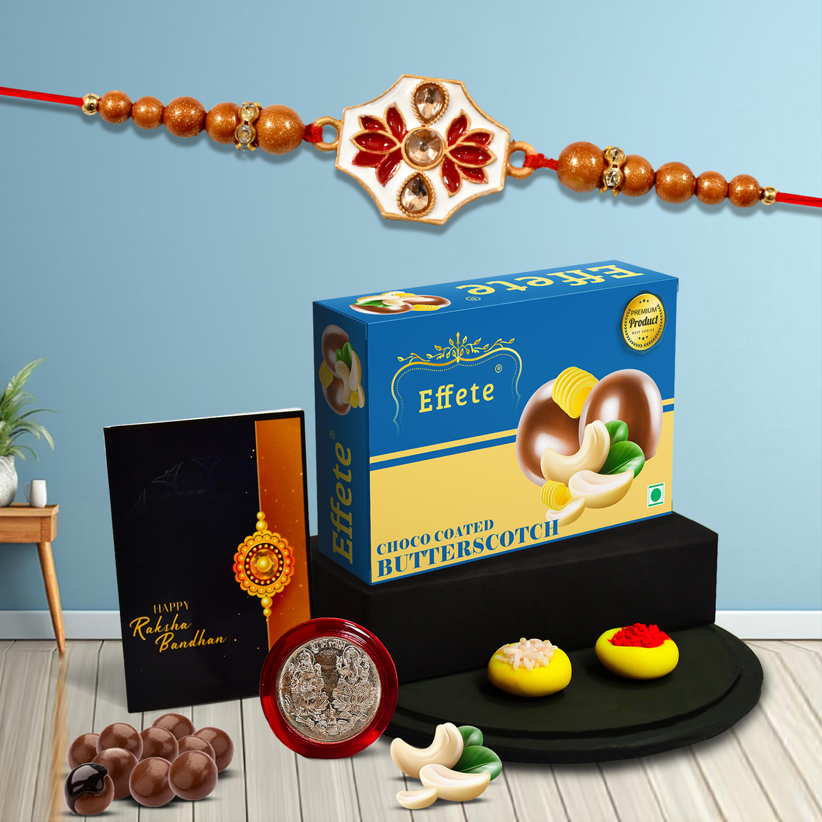 Rakhi Combo Sets With Chocolates Rakhi Gift Set For Brother — DeoDap